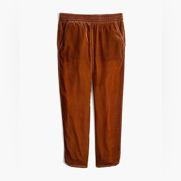 MADEWELL NWOT Track‎ Trousers in Velvet - Picture 5 of 12